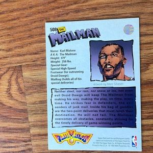Karl Malone basketball card